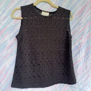 Gloria Vanderbilt Mesh tank top